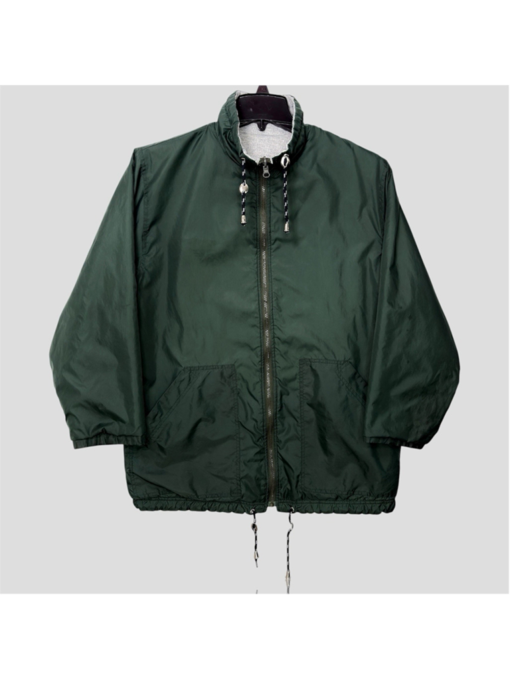 90s CS Classic Reversible Windbreaker Jacket Men's S Green Gorpcore Tech Outdoor